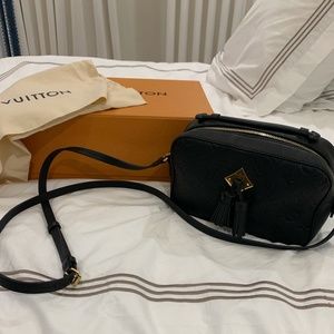 Louis Vuitton Saintonge Empreinte Noir